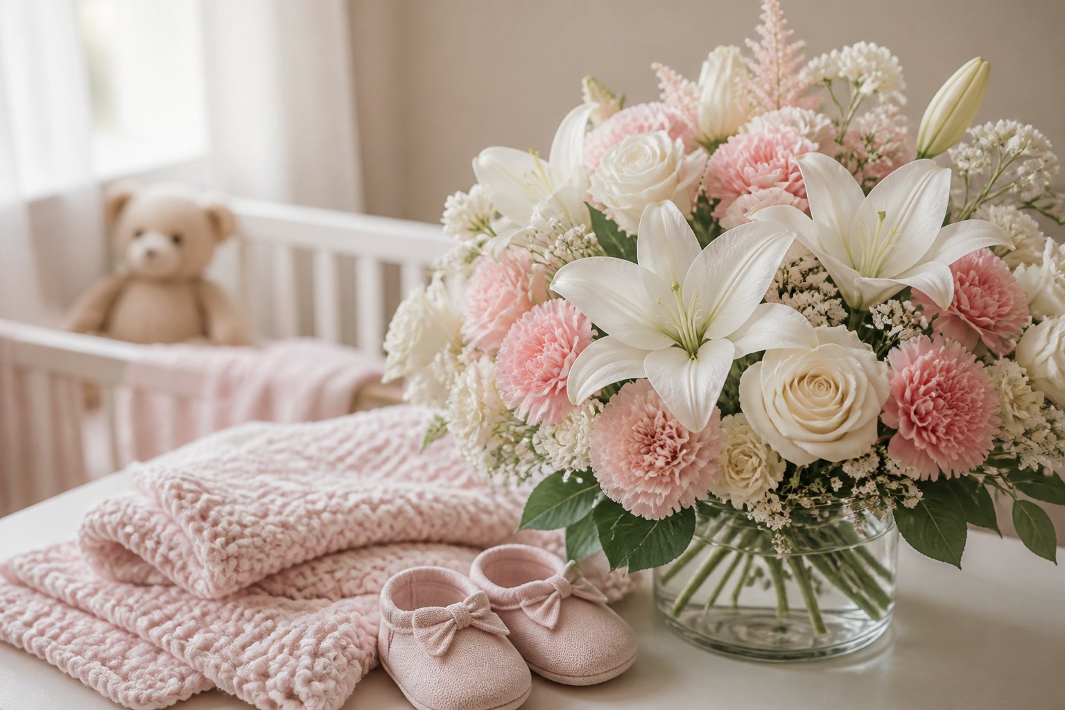 New Born Baby Flowers in Italy
